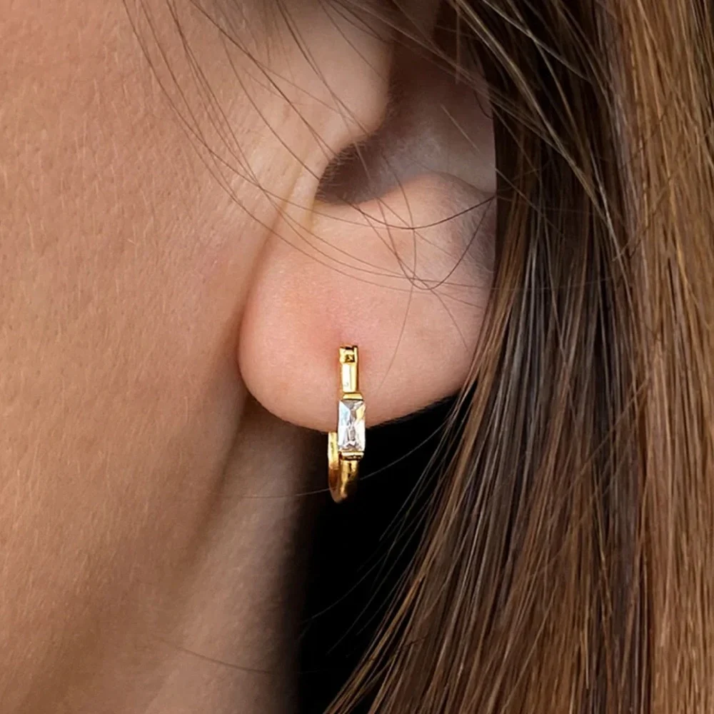 🆕 THATCH California Hazel Hoop Earrings - Picture 3 of 7